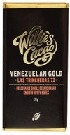 Baby Willie’s Cacao Las Trincheras Gold 72% hořká čokoláda 26g Baby Willie's Cacao Las Trincheras Gold 72% hořká čokoláda 26g