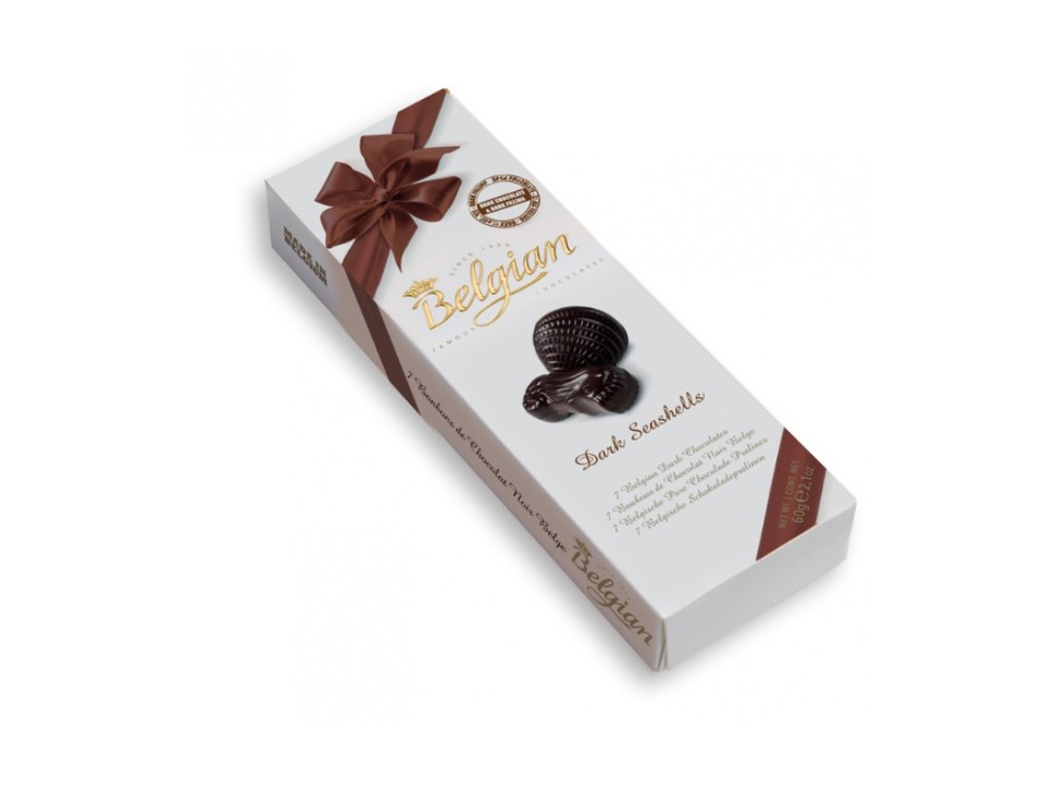 Belgian dark chocolate pralines