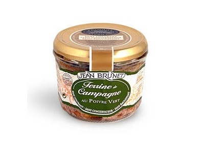 Farmářská terina se zeleným pepřem Farmářská terina se zeleným pepřem