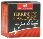 Gashorse terrine with truffle juice