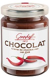 Grashoff Tmavý čokoládový krém s výtažkem z chilli, sklo, 250g