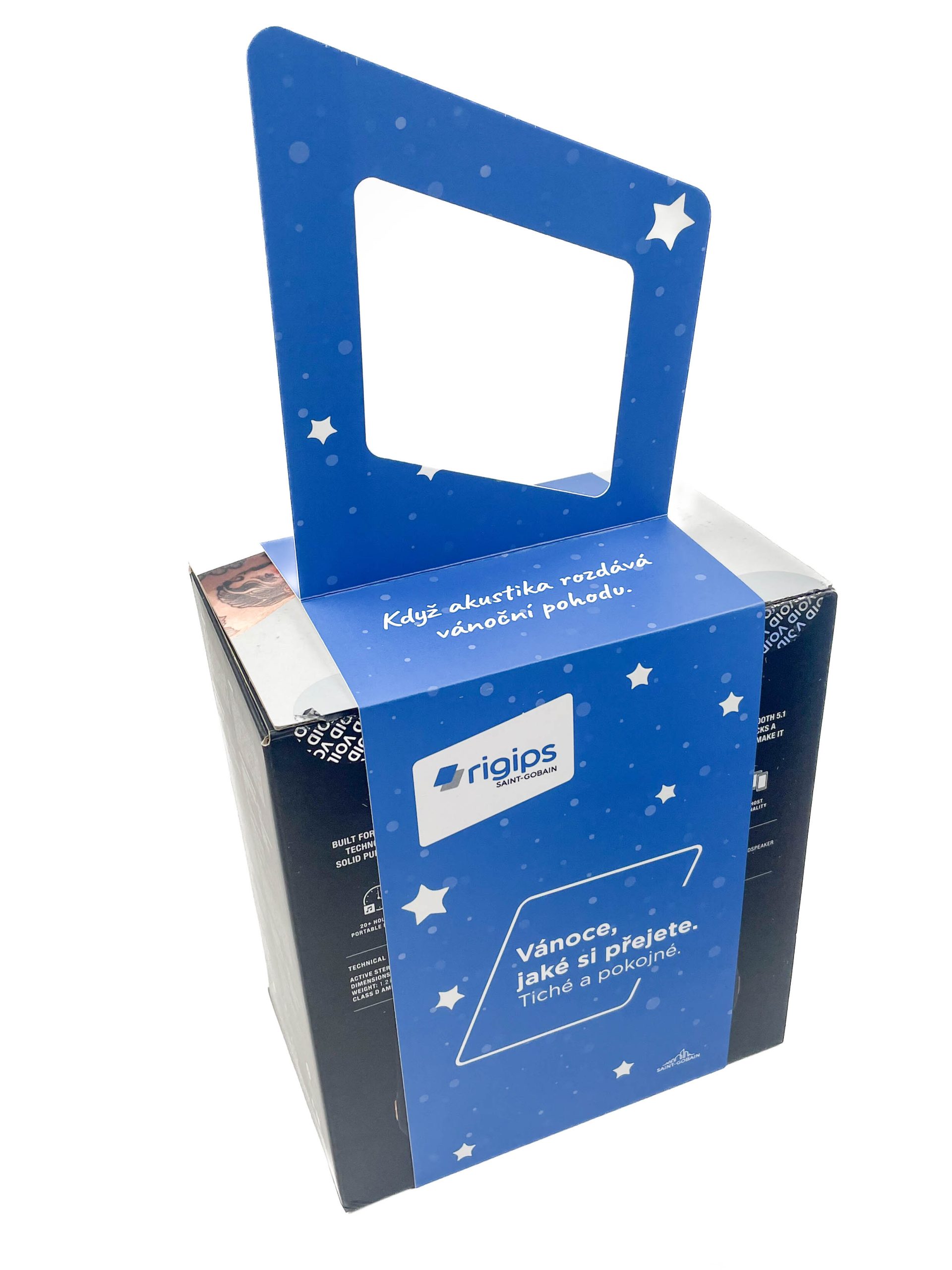 Dárková krabička Marshall byla vyrobena jako originální dárkové balení na kvalitní reproduktor.