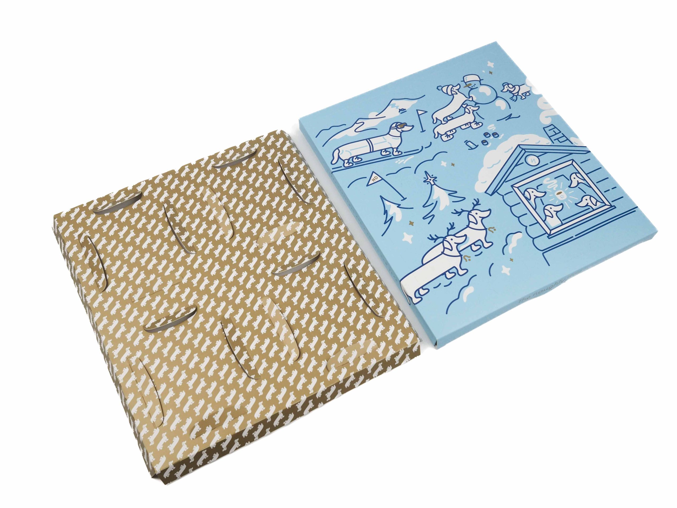 Adventní kalendář The Naughty Dog byl vyroben pro 4 pytlíčky výběrové kávy, které si milovník kávy může vychutnávat během čtyř adventních týdnů.