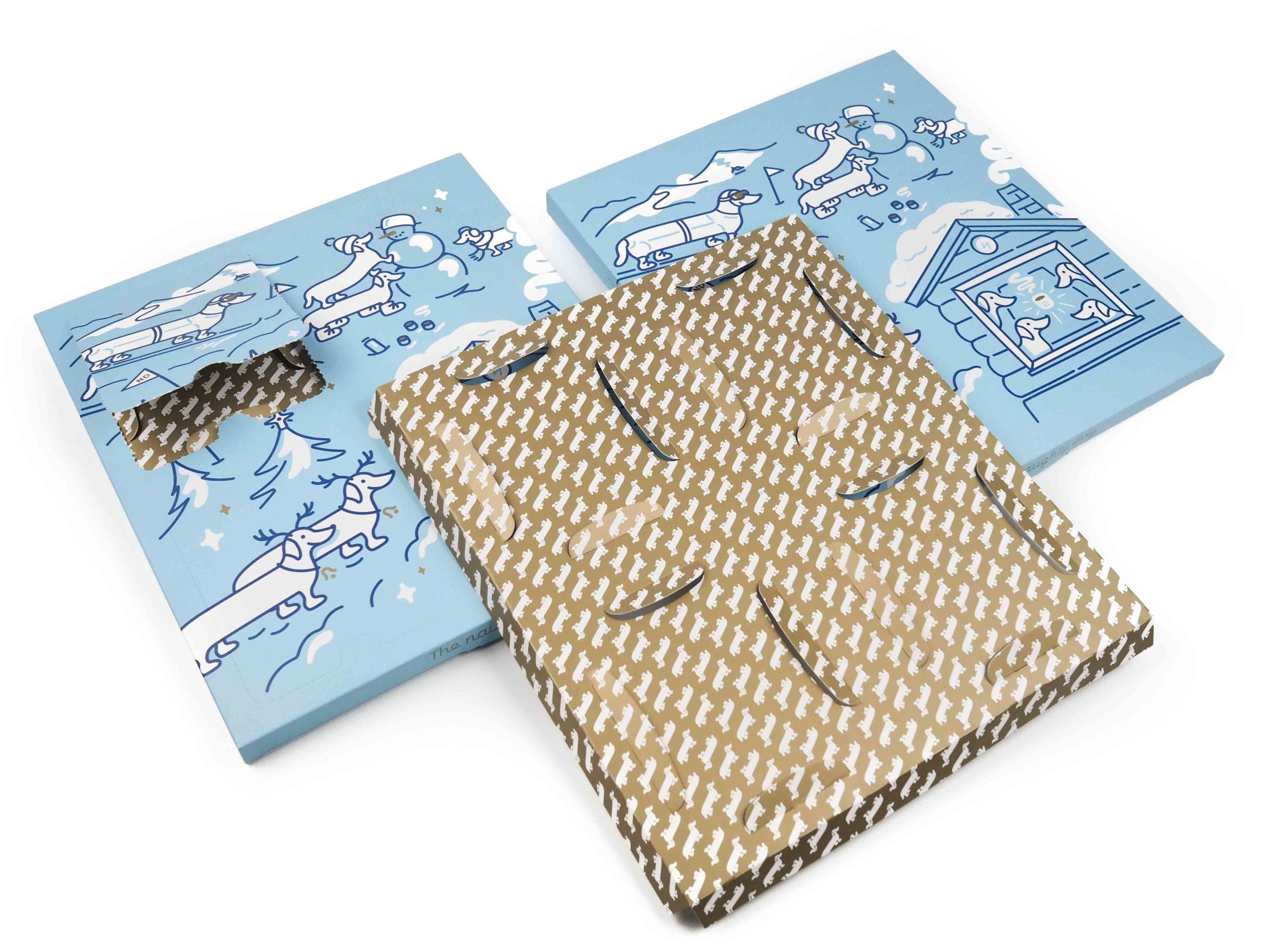 Adventní kalendář The Naughty Dog byl vyroben pro 4 pytlíčky výběrové kávy, které si milovník kávy může vychutnávat během čtyř adventních týdnů.