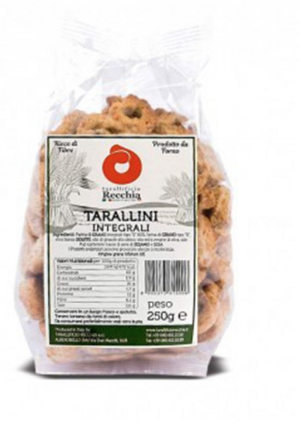 Tarallini jsou malé italské křupavé slané kroužky. Obsah 200g.
