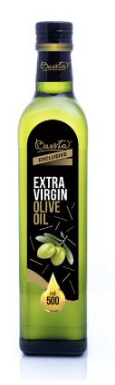 Výběrová jakost olivového oleje získaného přímo z oliv pouze mechanickými postupy. Obsah 0,5l.